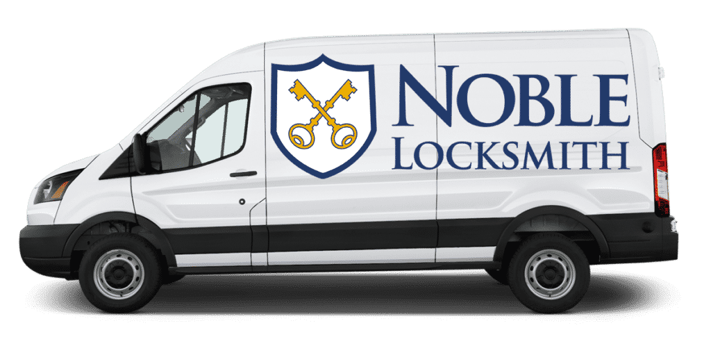 Noble Lock & Key is a mobile service and we specialize in day or night emergency service.
