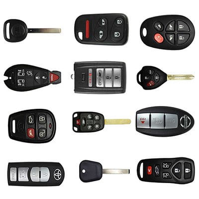 We can replace all types of car keys, remotes, and fobs.